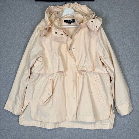 J.Crew Perfect Lightweight Jacket in Soft Champagne Pink Women's Size Medium - Picture 1 of 9